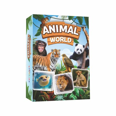 🦁 Aamango Animal World – Ultimate Trump Card Game for Kids