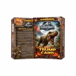 Aamango Jurassic World Trump Cards – Dinosaur Educational Card Game for Kids &amp; Families | Collectible Prehistoric Creatures | Strategy &amp; Learning Game