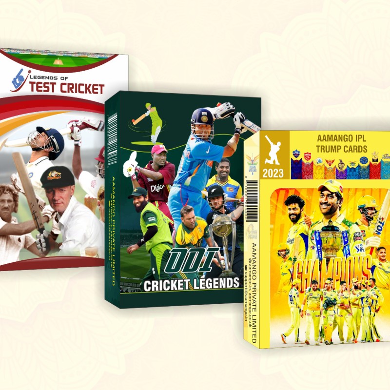 Cricket Card Collection - IPL, ODI and Test Legends