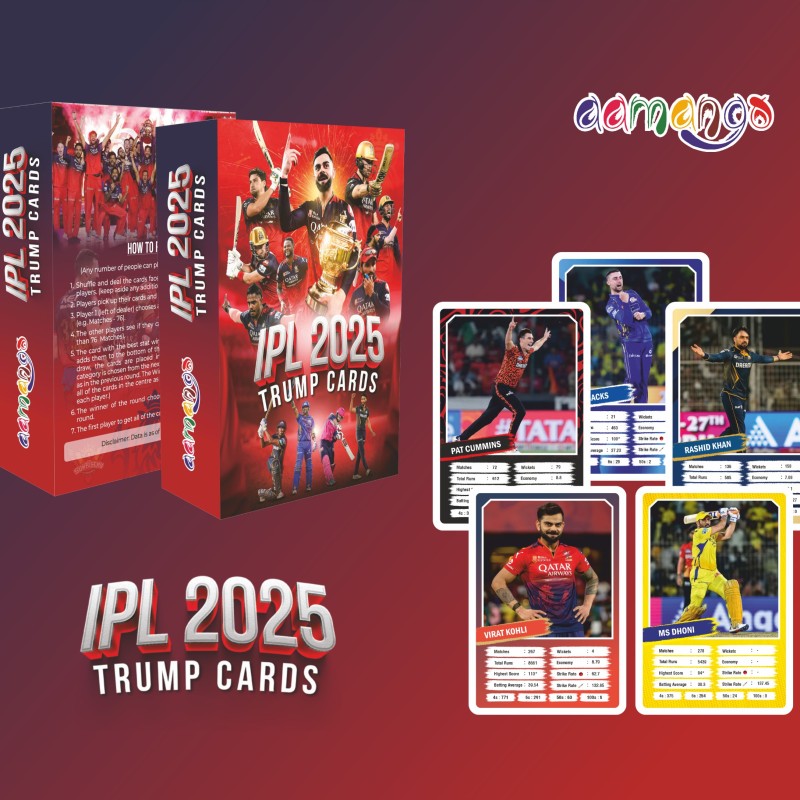 Aamango :: Indian Cricket Collection ( IPL 2025 + Indian Test Legends + Indian ODI Stars)