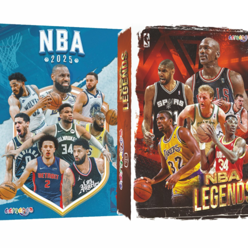 🏀 Aamango NBA Trump Cards – Combo Pack (NBA Legends + NBA Stars 2025 Edition)