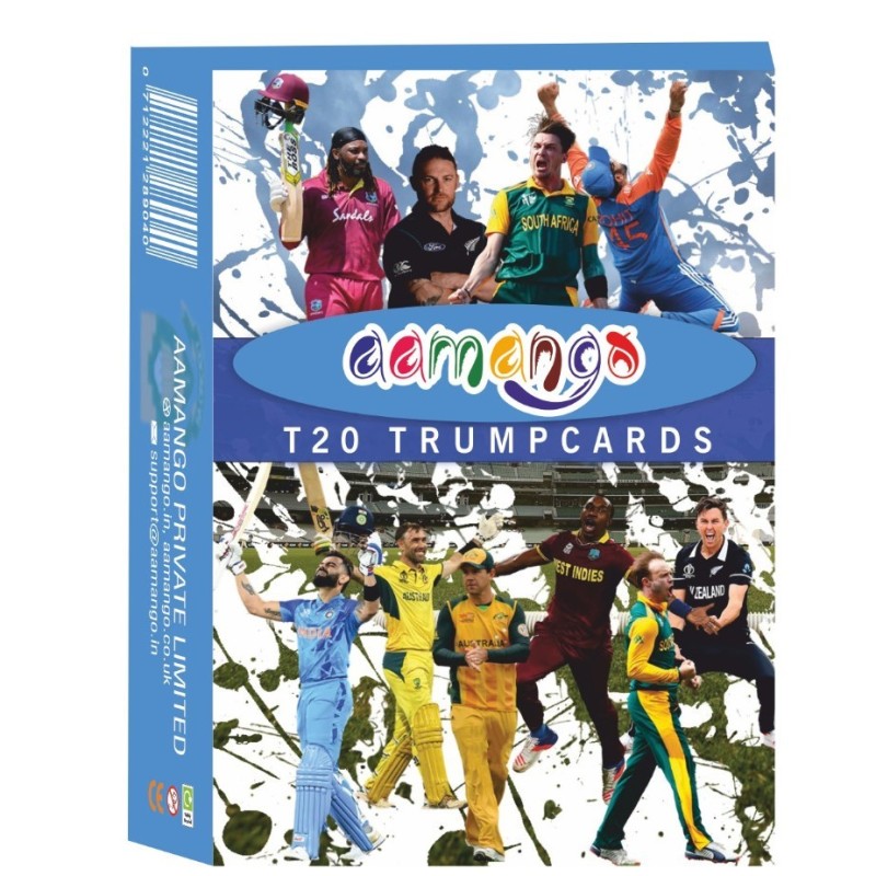 Aamango T20 International 2024 Edition Trump Cards (Includes Current &amp; Retired Players)