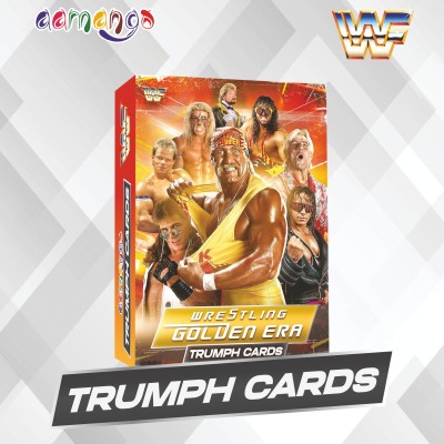 🤼‍♂️ Aamango WWE Collection Trump Cards – Complete Set (Golden Era + Attitude Era + Modern Era) | Ultimate Wrestling Card Game Bundle Featuring Hulk