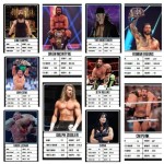 WWE Trump Cards - Single Set : 20s WWE Legends
