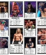 WWE Trump Cards - Single Set : 20s WWE Legends - Image 5