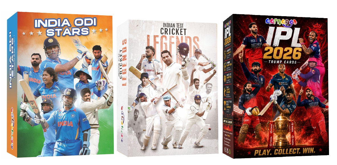 IndianCricketCollection_2026 Aamango Indian Cricket Collection ( IPL 2025 + Indian Test Legends + Indian ODI Stars) - Image 1