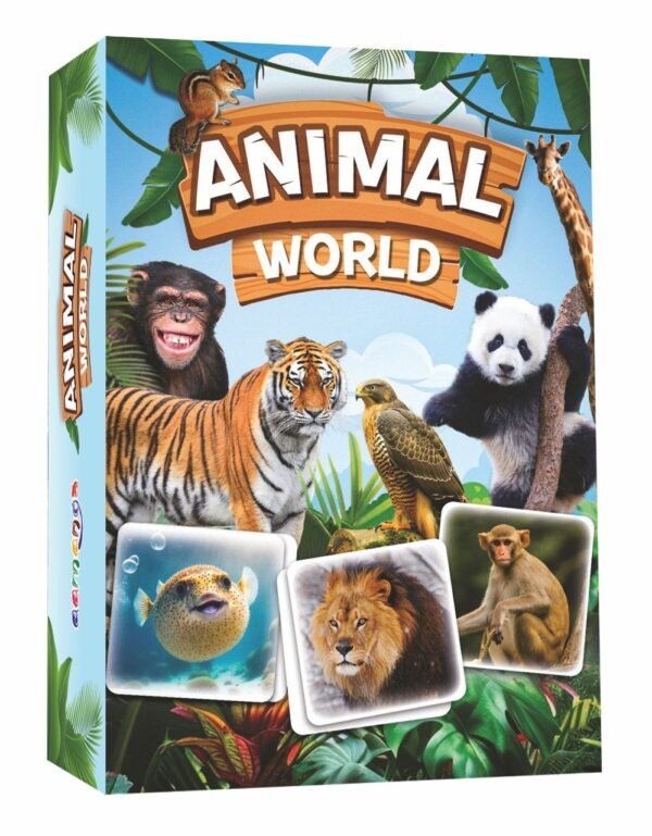 🦁 Aamango Animal World – Ultimate Trump Card Game for Kids